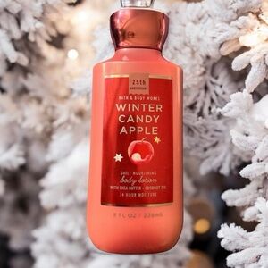 Bath & Body Works Winter Candy Apple Body Lotion 8oz 🆕